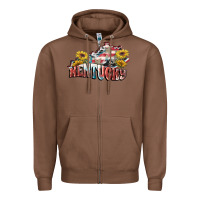 Chestnut Kentucky 4th of July Zipper Hoodie - FaDigitalArtStudio