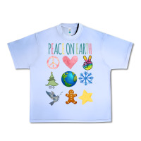 Grape Ice PEACE ON EARTH Urban Heavy Tee - Bettercallsaul