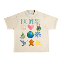 Sandshell PEACE ON EARTH Urban Heavy Tee - Bettercallsaul