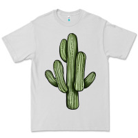 Dove Grey cactus Premium Tee - JahusDesignShop