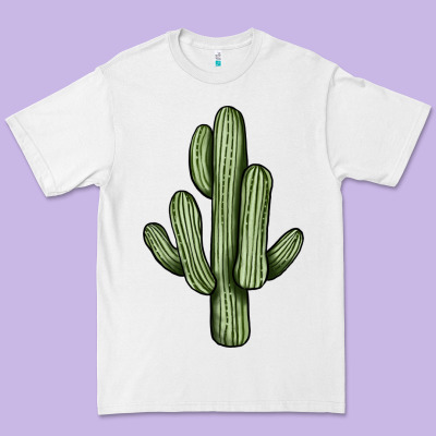 Cactus Premium Tee Designed By Jahusdesignshop