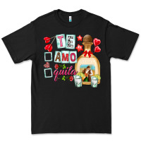 Black te amo te quila Premium Tee - NancyCooperArtShop
