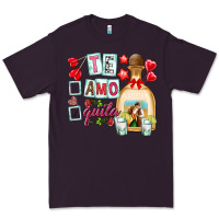 Plum te amo te quila Premium Tee - NancyCooperArtShop