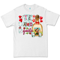 White te amo te quila Premium Tee - NancyCooperArtShop