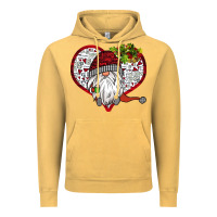 Vintage Mustard Valentine's Day Gnome Vintage Hoodie - Bettercallsaul
