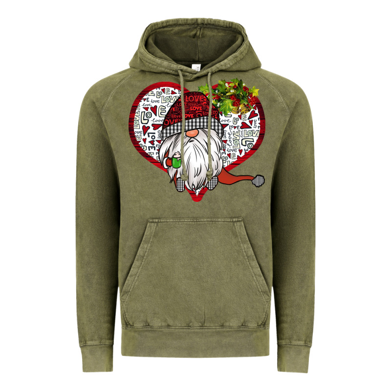 Valentine's Day Gnome Vintage Hoodie by Bettercallsaul | Teevron