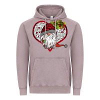 Vintage Zinc Valentine's Day Gnome Vintage Hoodie - Bettercallsaul