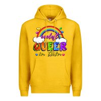 Lemon Coolest queer in town Premium Hoodie - FaDigitalArtStudio