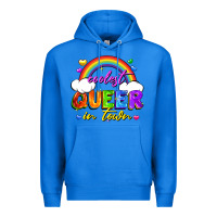 True Royal Coolest queer in town Premium Hoodie - FaDigitalArtStudio