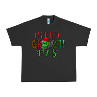 Pigment Black Merry Grinch Mas Urban Heavy Tee - Bettercallsaul