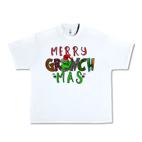 White Merry Grinch Mas Urban Heavy Tee - Bettercallsaul