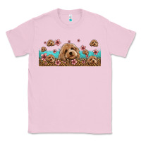 Bubblegum Pink floral cockapoo Classic Tee - Jasminsmagicworld