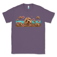 Lavender floral cockapoo Classic Tee - Jasminsmagicworld