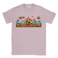 Lilac floral cockapoo Classic Tee - Jasminsmagicworld