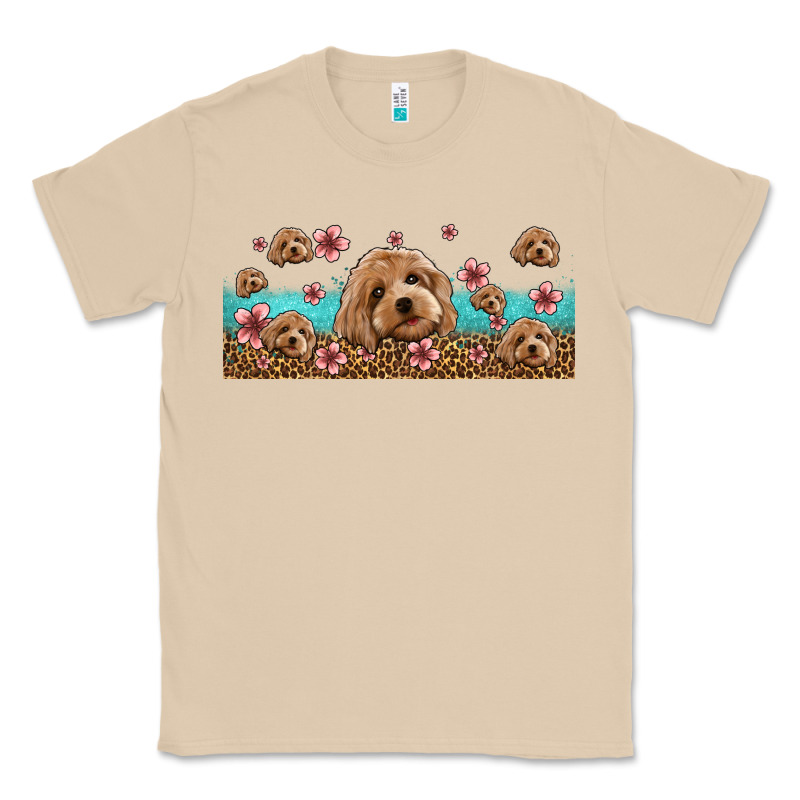 Floral Cockapoo Classic Tee by Jasminsmagicworld | Teevron