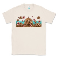 Natural floral cockapoo Classic Tee - Jasminsmagicworld