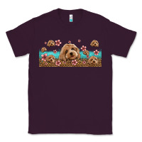 Plum floral cockapoo Classic Tee - Jasminsmagicworld