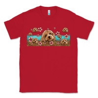 Red floral cockapoo Classic Tee - Jasminsmagicworld