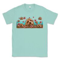 Seafoam floral cockapoo Classic Tee - Jasminsmagicworld