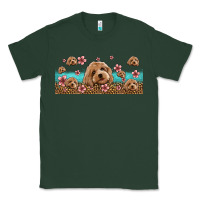 Sports Green floral cockapoo Classic Tee - Jasminsmagicworld