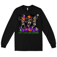 Black Let's get halloweird Long Sleeve Tee - NancyCooperArtShop