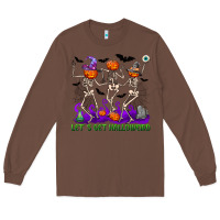 Chestnut Let's get halloweird Long Sleeve Tee - NancyCooperArtShop
