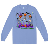 Colony Blue Let's get halloweird Long Sleeve Tee - NancyCooperArtShop