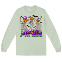 Matcha Let's get halloweird Long Sleeve Tee - NancyCooperArtShop