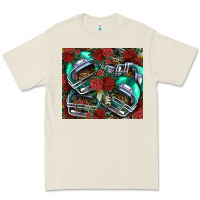 Bone floral american football  helmet Premium Tee - NancyCooperArtShop