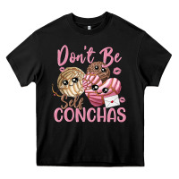 Black don't be self conchas Heavy Core Tee - MaliasSmallBusiness