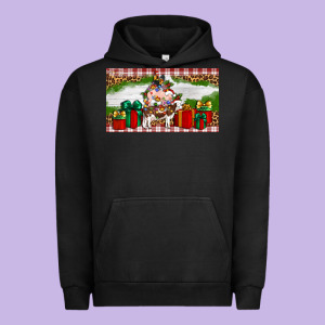Stocked Christmas Farm Urban Hoodie Designed By Artiststas