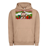 Pigment Burro Stocked christmas farm Urban Hoodie - Artiststas