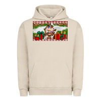 Pigment French Oak Stocked christmas farm Urban Hoodie - Artiststas