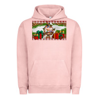 Pigment Salmon Stocked christmas farm Urban Hoodie - Artiststas