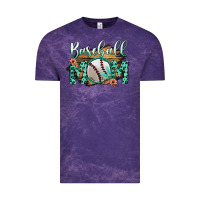 Cloud Purple Baseboll Mom Vintage Tee - Bettercallsaul