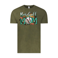 Vintage Olive Baseboll Mom Vintage Tee - Bettercallsaul