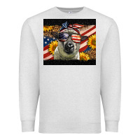 Western 4th Of July Sheep Premium Sweatshirt | Teevron