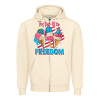 Tastes Like Freedom 4th Of July Zipper Hoodie | Teevron