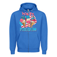 True Royal Tastes like freedom 4th of July Zipper Hoodie - FaDigitalArtStudio
