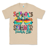 Mushroom school's out for summer teacher life Classic Tee - RanaPortraitStore