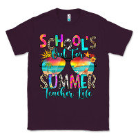 Plum school's out for summer teacher life Classic Tee - RanaPortraitStore