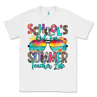 White school's out for summer teacher life Classic Tee - RanaPortraitStore