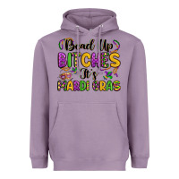 Bead Up Bitches It S Mardi Gras Heavyweight Hoodie | Teevron