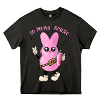 Asphalt so peepin boujee stanley  belt bag inspired Heavy Core Tee - MaliasSmallBusiness