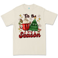 Bone 'tis the season with christmas tree and hot cocoa Premium Tee - MaliasSmallBusiness