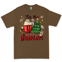 Cacao 'tis the season with christmas tree and hot cocoa Premium Tee - MaliasSmallBusiness