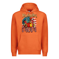 Carrot Firefighter mom Premium Hoodie - FaDigitalArtStudio