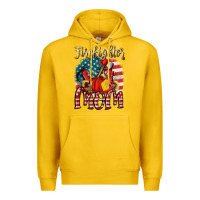 Lemon Firefighter mom Premium Hoodie - FaDigitalArtStudio