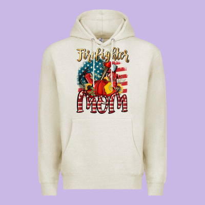Firefighter Mom Premium Hoodie Designed By Fadigitalartstudio