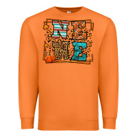 Carrot Fall Autumn Leopard Nene Premium Sweatshirt - LillyAllenDesigns